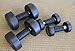 Brinx Grips Thick Fat Bar Training Adapter- Attach To Dumbbell or Barbell for Arm Muscle Growth and Strength in Forearms, Biceps, Triceps, and Chest. (Medium)