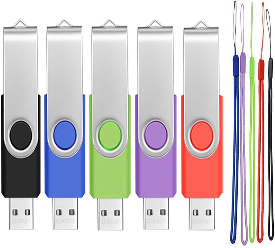 FEBNISCTE Multicoloured Bulk Zip Drives Pendrive with Led Indicator