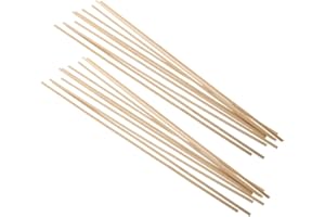 SHINEOFI 20pcs Bamboo Dowels for Kite Making Thin Rods Kite Support Sticks for Boy Girl's DIY Crafting Projec