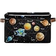 AUUXVA Kids Solar System Backpack - Galaxy Planets Toddler & Elementary School Bag With Chest Strap