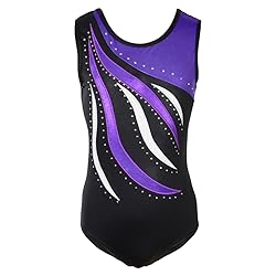 Ukyzddio Shiny Waves Metallic Athletic Dance
