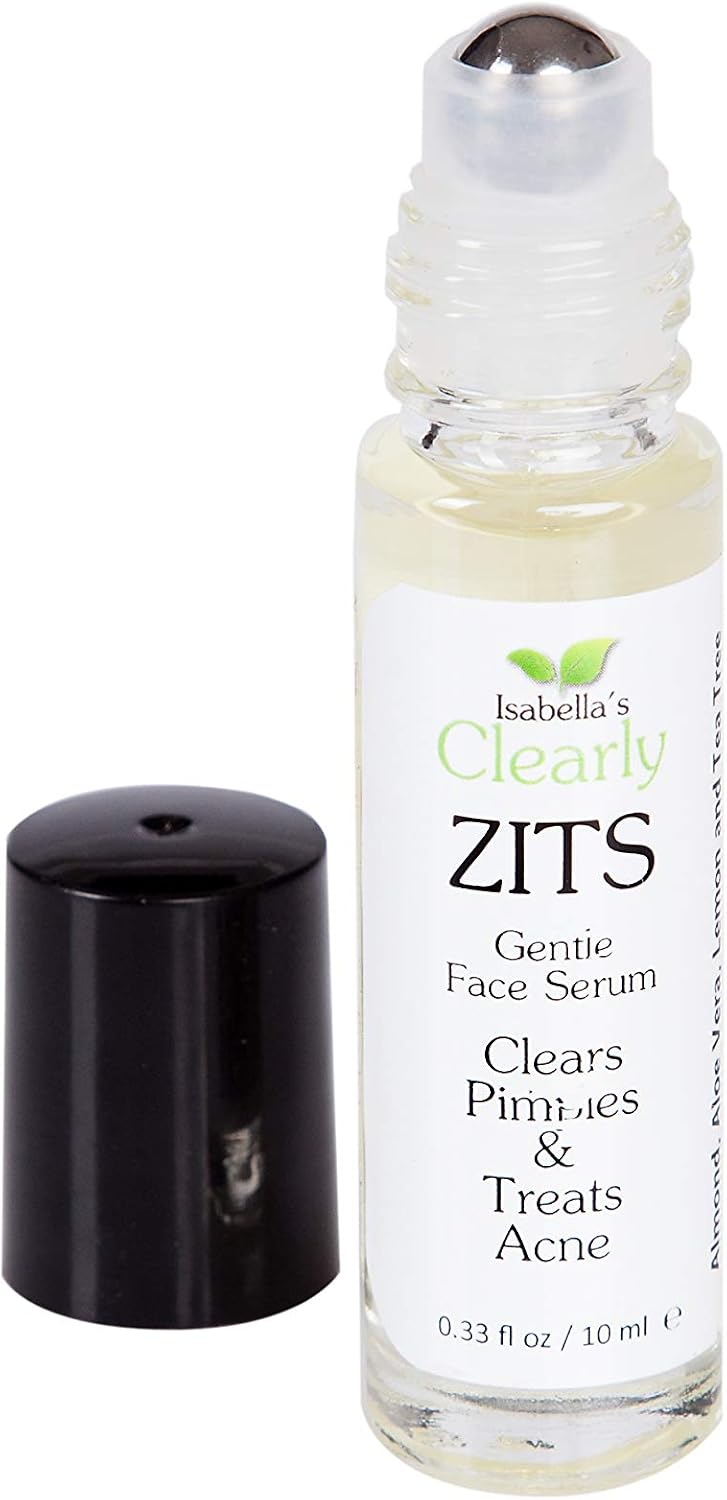 Isabella's Clearly ZITS, Clear Skin Serum with Tea Tree, Lemon, Aloe Vera, 10 ml (Pack of 1) - Image 3
