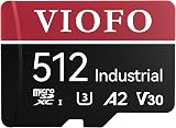 VIOFO 512GB Industrial Grade microSD Card U3 A2 V30 4K Dash Cam Memory Adapter view 1