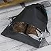 iwill CREATE PRO Portable Shoe Storage Bag for Mens Shoes, Travel Shoe Bags for Luggage Suitcase, Dustproof Shoes Pouch for Closet, Dark Gray, 10pcs