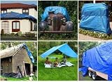 B2C Tarpaulin Regular Heavy Duty Waterproof Cover 70GSM 1.5x2m Blue view 6