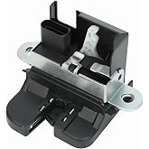 5M0827505E Rear Trunk Latch Tailgate Lock for 2010-2014 VW Jetta Sportwagen | Replacement for 2008-2017 Volkswagen Tiguan, Rear Hatch Trunk Door Lock Actuator Motor Replaces# 5M0827505E 9B9 5M0827505B