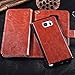 Note 5 Case, Galaxy Note 5 Case, Joopapa Galaxy Note 5 Wallet Case,Pu Leather Case Magnet Wallet Credit Card Holder Flip Cover Case Built-in 9 Card Slots & Stand Case for Samsung Galaxy Note 5 (Brown)