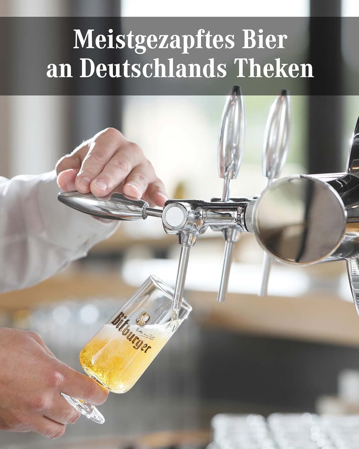 BITBURGER® Premium Pils | Partyfass mit Zapfhahn (1x 5l) | Hopfenbetonter Pilsgenuss | Aus Besten Hopfensorten | Nach Deutschem Reinheitsgebot Gebraut 3