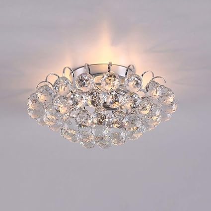 Laytter Crystal Bedroom Ceiling Lamp Led Foyer Aisle Ceiling