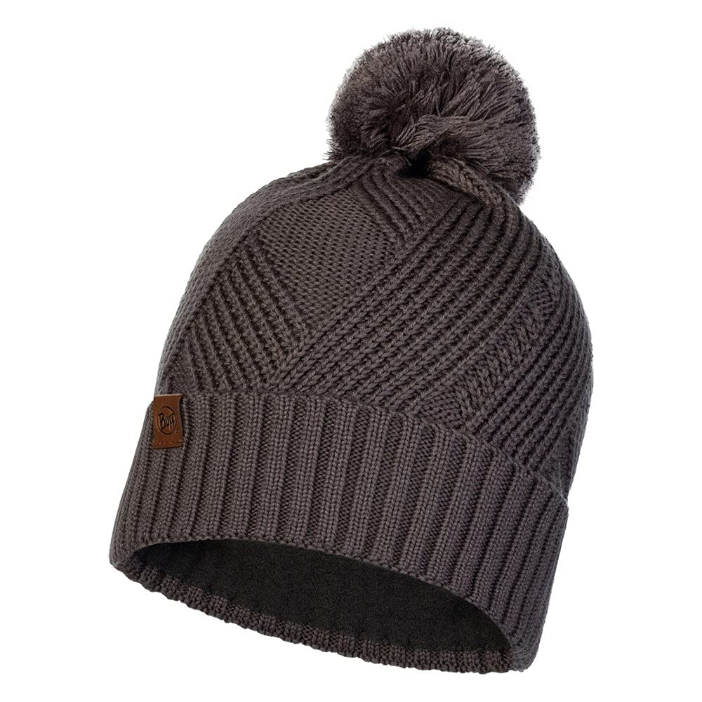 Buff Knitted Polar Cap - AW20 Grey