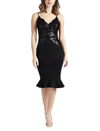 lipsy sequin bodycon dress