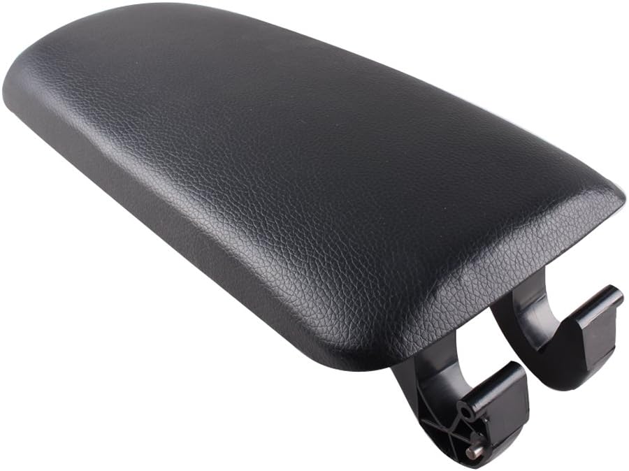 Car Center Console Armrest Cover Lid for Audi A4 B6 B7 20022007 Black