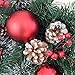The Wreath Depot Whitehall Decorated Christmas Wreath, 24 Inch, Full Christmas Wreath Design, Beautiful White Gift Box