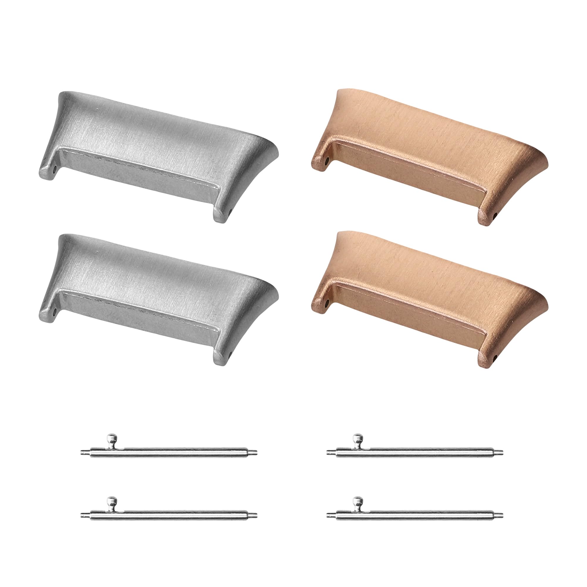 kwmobile Watch Strap Connecting Adapter Compatible with Xiaomi Redmi Watch 3 - For 20mm straps - 4x - No Tools Required