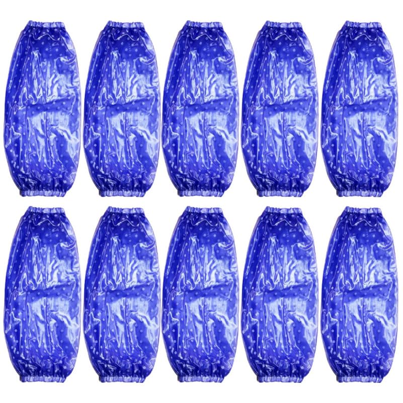 Photo 1 of 15 Pairs Sleeve Arm Protector Oversleeves Cooking Oversleeve Arm Guard Jacket Miss Household, As Shown, 38×18CM