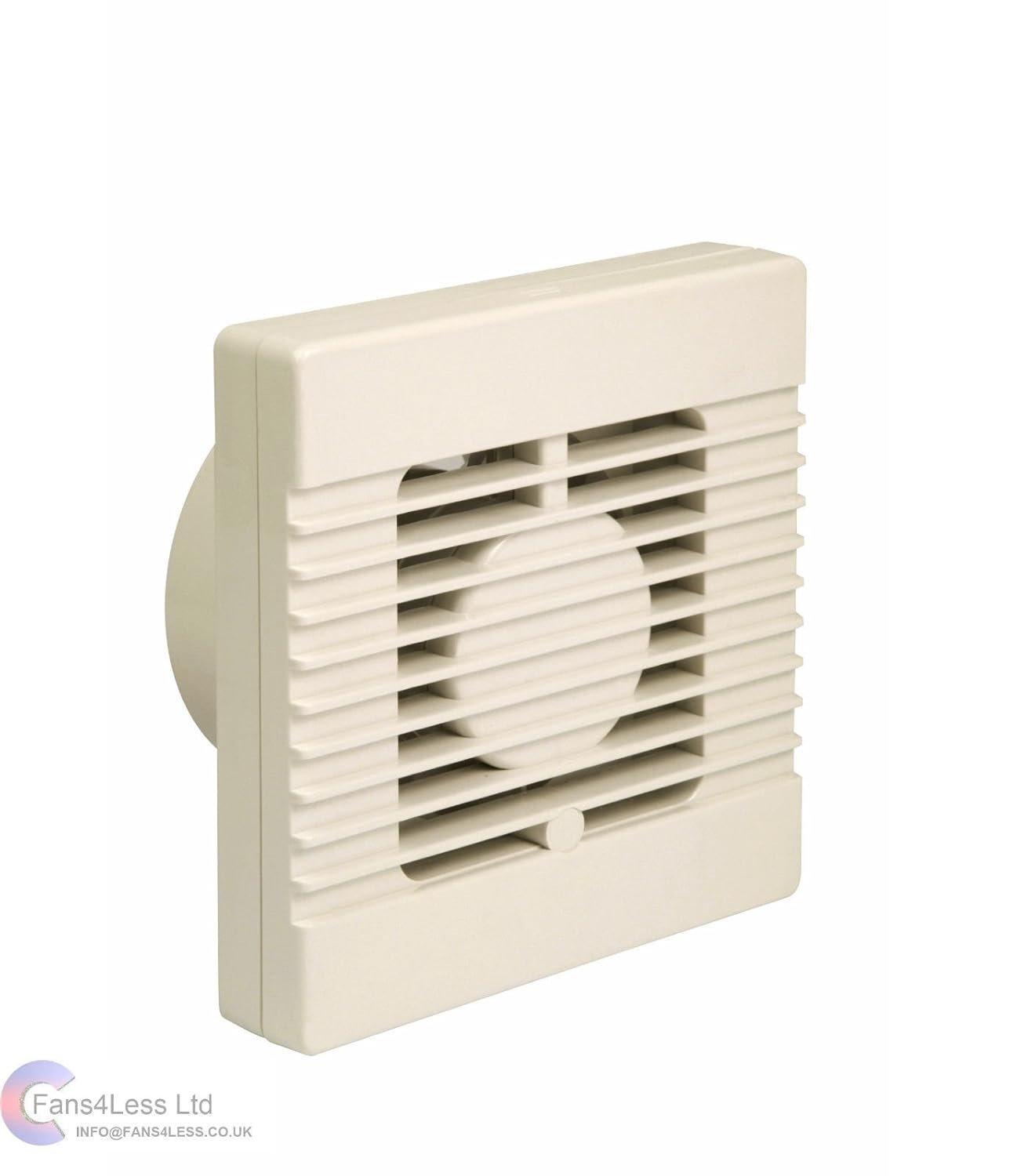 NVF100P Pullcord Extractor Fan 4" Bathroom Toilet Fan Manrose Intervent