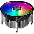 Cooler Master i70C CPU Air Cooling System for Intel LGA 1700 Sockets - 70mm Low-Profile, Aluminium & Copper Heatsink, Quiet 120mm PWM Fan (37.08 CFM, 1.33 mmH2O, 28 dBA, 650-1800 RPM), ARGB Compatible