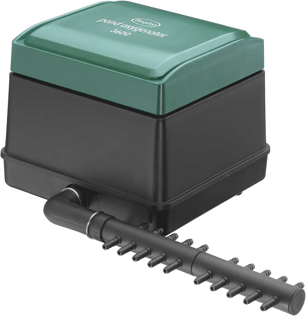 Blagdon Pond Oxygenator 3600 Air Pump 22,500 L Pond Aeration Koi up to 11,000 L