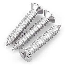 RoyceMart #10 x 1-3/4" (50 pcs) Stainless Flat Head