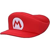 Super Mario Bros Embroidered Mario M Patch Men's Red Beret Cap