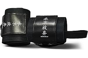 Katamu | Premium Wrist Straps | Wrist Support for Weighlifting, Powerlifting and Bodybuilding