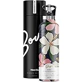 Bougie Aloalo Insulated Water Bottle, Gift Tube, 25-Ounces, Stainless Steel, Multicolor, Kitchen Décor