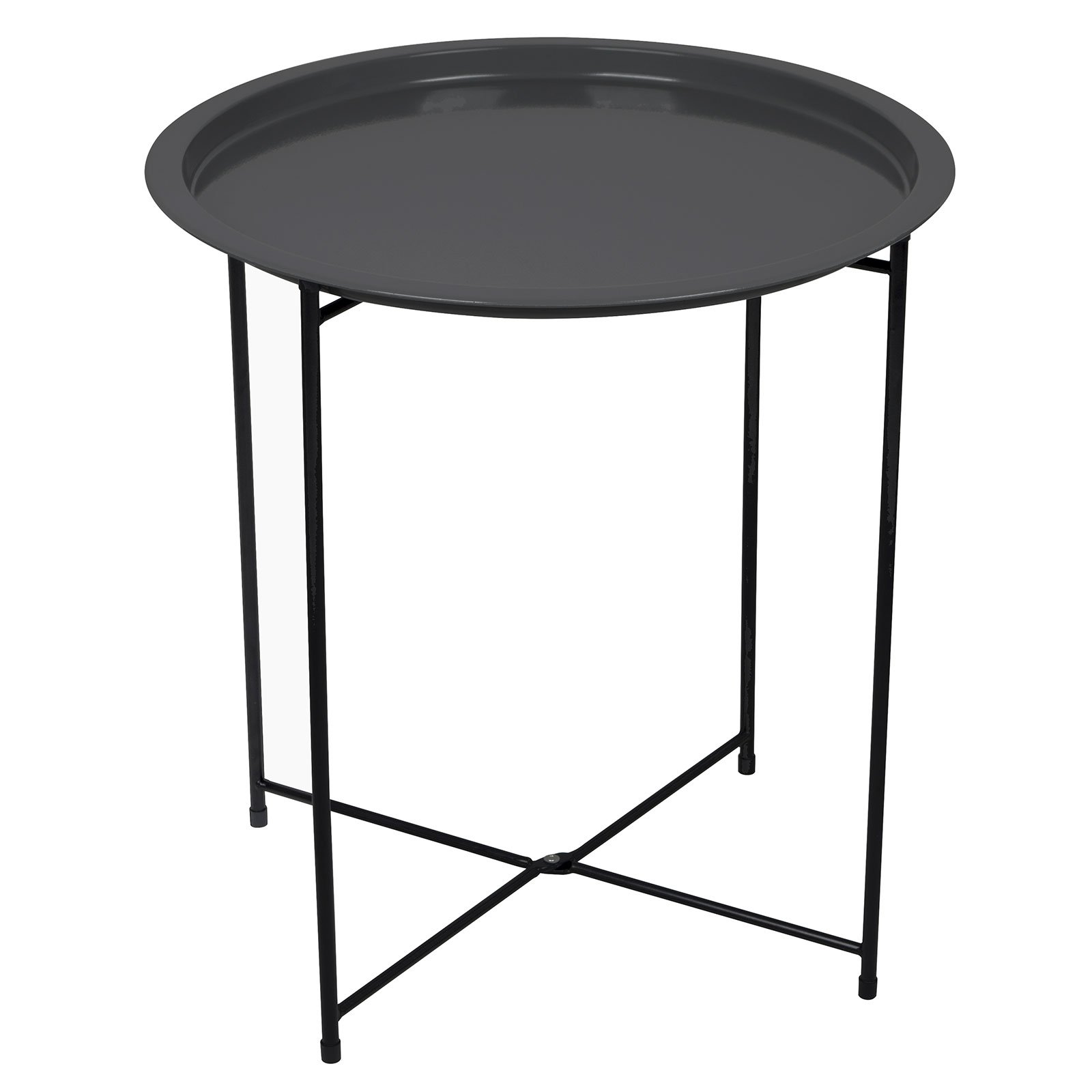 Bo-Camp Urban Outdoor Unisex's Harlem Side Table, Zwart, one size