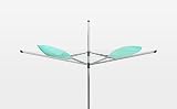 Brabantia Lift-O-Matic 50 m Rotary Clothes Line Adjustable Height UV Resistant view 6