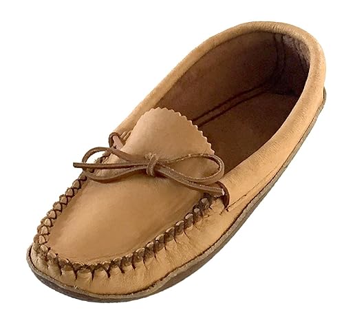 natural moccasins