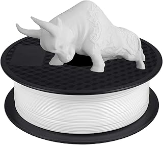 PLA Filament 1.75mm, GIANTARM 3D Drucker Filament PLA 1kg Spool (Weiß)