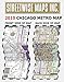 Streetwise Chicago Bus, CTA & Metra Map - Laminated Chicago Metro Map - Folding pocket & wallet size metro map for travel