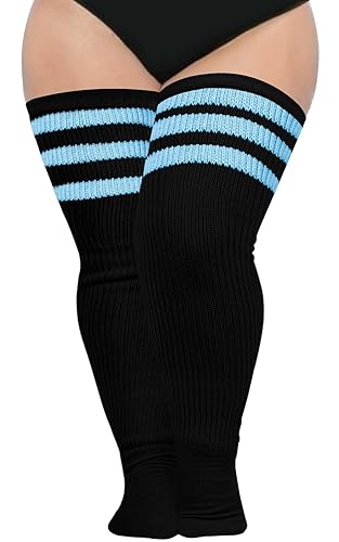 Abodhu Plus Size Thigh High Socks for Thick Thighs Women- Extra