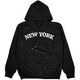 New York Hoodie – Unisex Pullover Sweatshirt, NYC Graphic Print, Casual Streetwear, Oversized Fleece Hoodie, Cotton Blend