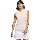 adidas Womens Ultimate365 Zip Polo Shirt