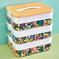 Amazon.com: Toys Organizer Storage Case for Lego Box Kids Toy Stackable ...