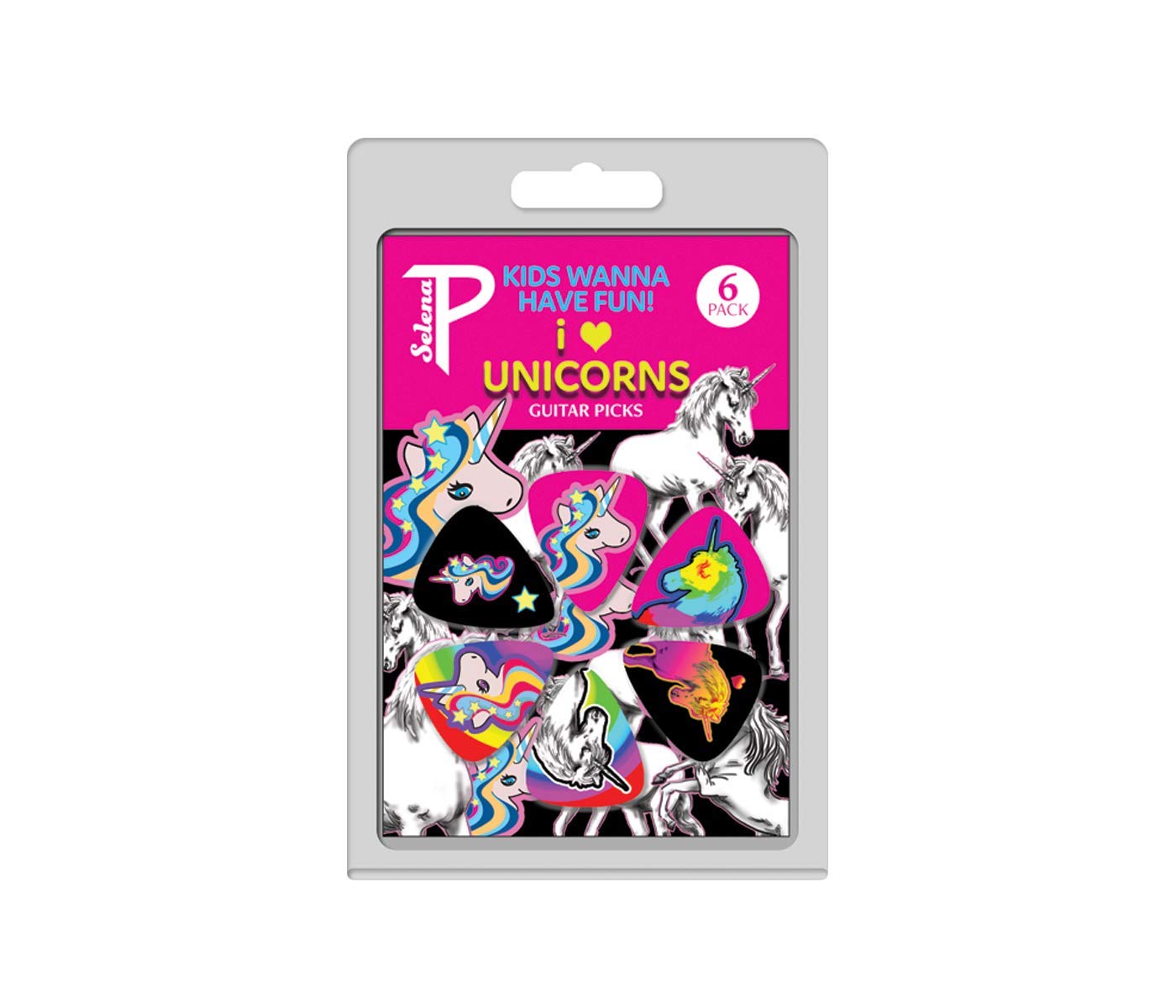 Perri's Leathers | The Hope Collection- I Love Unicorns |Guitar Picks, LP-SP03
