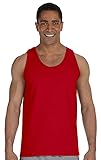 Gildan Adult Ultra Cotton® 6 oz. Tank XL RED