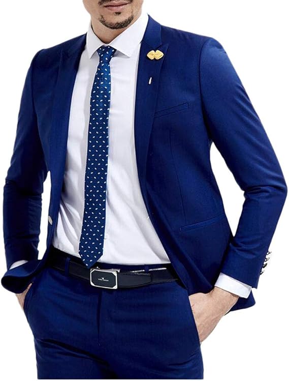 Elegantes Trajes De Boda Para Hombre, 2 Piezas, Beige