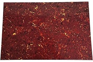 Dopro Blank Guitar Bass Pickguard Material Scratch Plate Material Sheet 290x432mm Vintage Tortoise