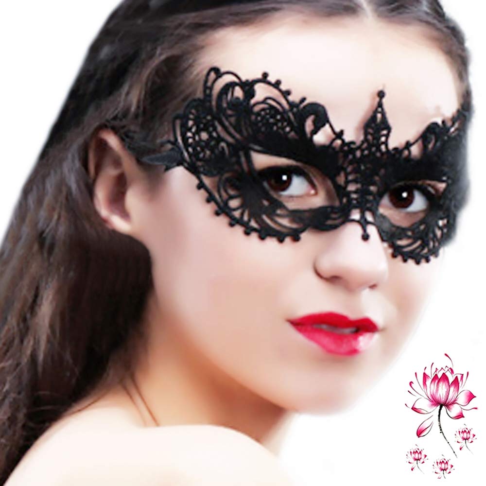 JOEZITON Girl Lady Women\'s Soft Sexy Lace Masquerade Mask