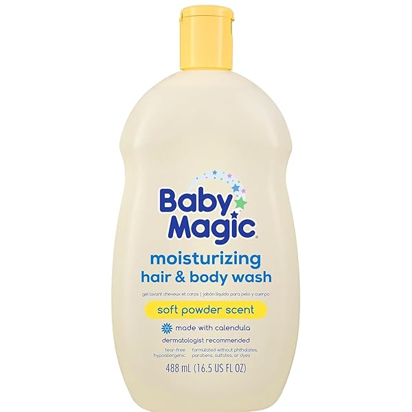 BABY MAGIC MOISTURIZING HAIR & BODY WASH, 16.5 FL OZ