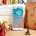 iPhone SE 5S 5 Case Cover-Yoption TPU Handmade Floral Real Pressed Flowers Phone Case Cover for iPhone5/5s/SE Fallen Rose Personalized Dried Floral iPhone5/5s/SE Phone Case