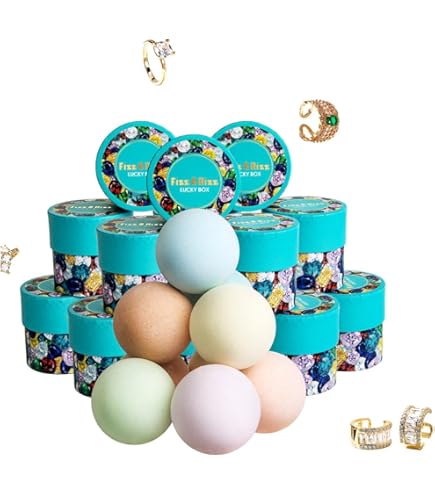 Amazon.com : Fizz & Rizz Jewelry Mystery Bath Bomb:Surprise Rings