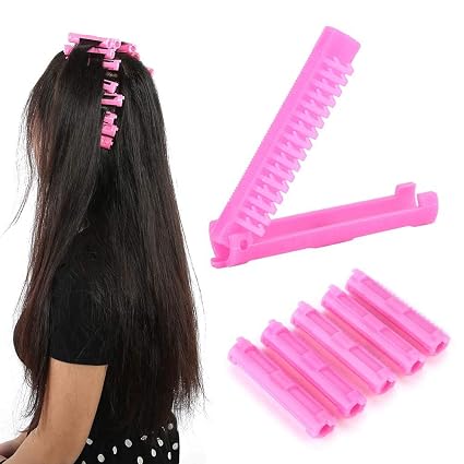 Amazon Com Cimenn 20pcs Box Folding Hair Rollers Curlers Bang
