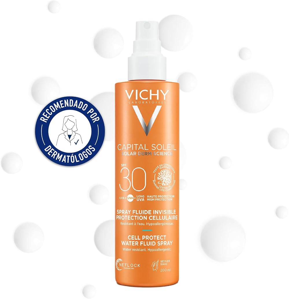 Vichy Capital Soleil Cell Protect Invisible Spray SPF30 High UVA UVB Sun