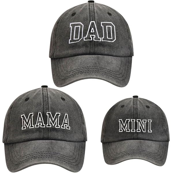 Amazon.com: Waldeal 2PCS Mama and Mini Hats for Women Girls  display picture 3