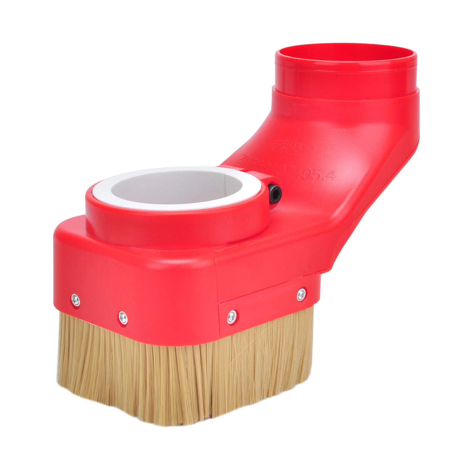 Daedalus NL330 CNC Dust Shoe, Spindle Dust Shoe Cover Cleaner for CNC Router 80 mm Spindle Motor Milling Machine Engraving Tool, Red