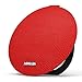 AOMAIS Ball Bluetooth Speakers,Wireless Portable Bluetooth 4.2 ,15W Superior Sound with DSP,Stereo Pairing for Surround Sound,Waterproof Rating IPX7,For Sports,Travel,Shower,Beach,Party(Red)