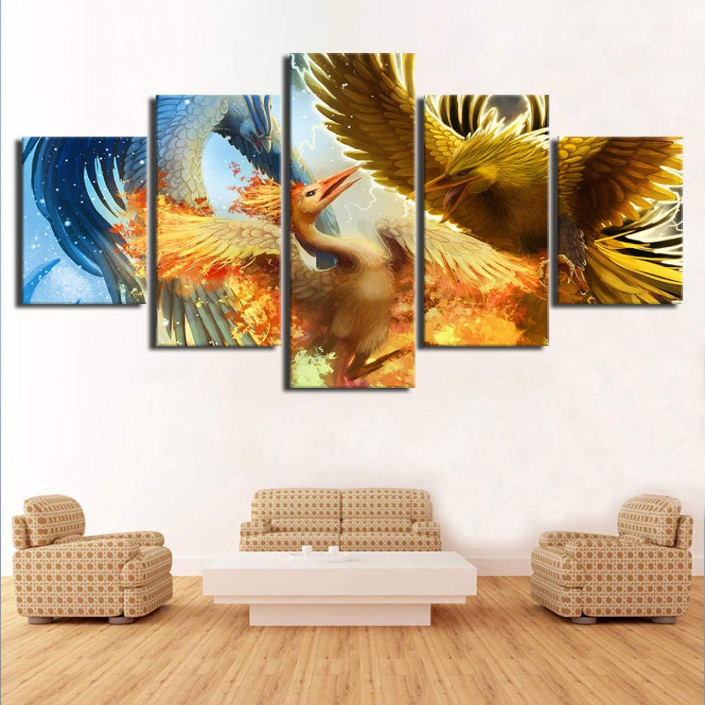 Amazon Com Sdefw Wall Art Framed Modular Abstract Canvas Painting