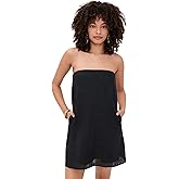 MIKOH Women's Arden Linen Mini Dress